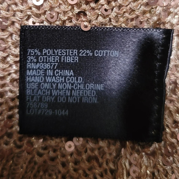 Worthington gold sparkle sweater - Picture 4 of 4